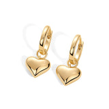 BraveHearts Huggie Earrings