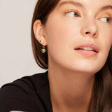 BraveHearts Huggie Earrings