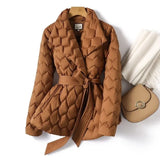 Sienna Quilted Wrap Coat
