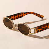 Cressida Oval Sunglasses