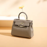 Icon Genuine Leather Handbag