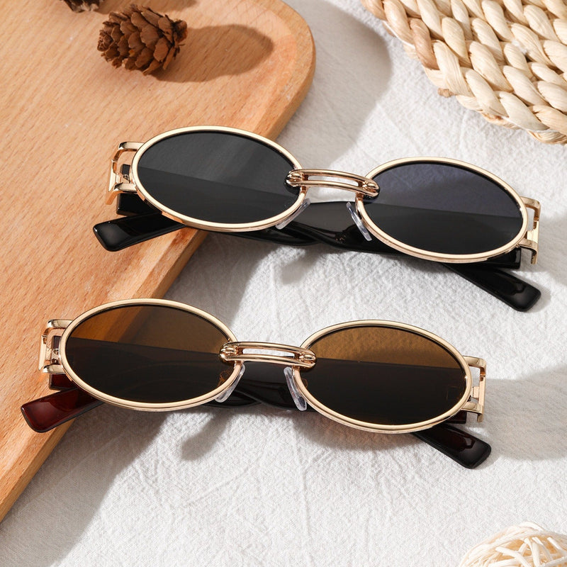 Cressida Oval Sunglasses