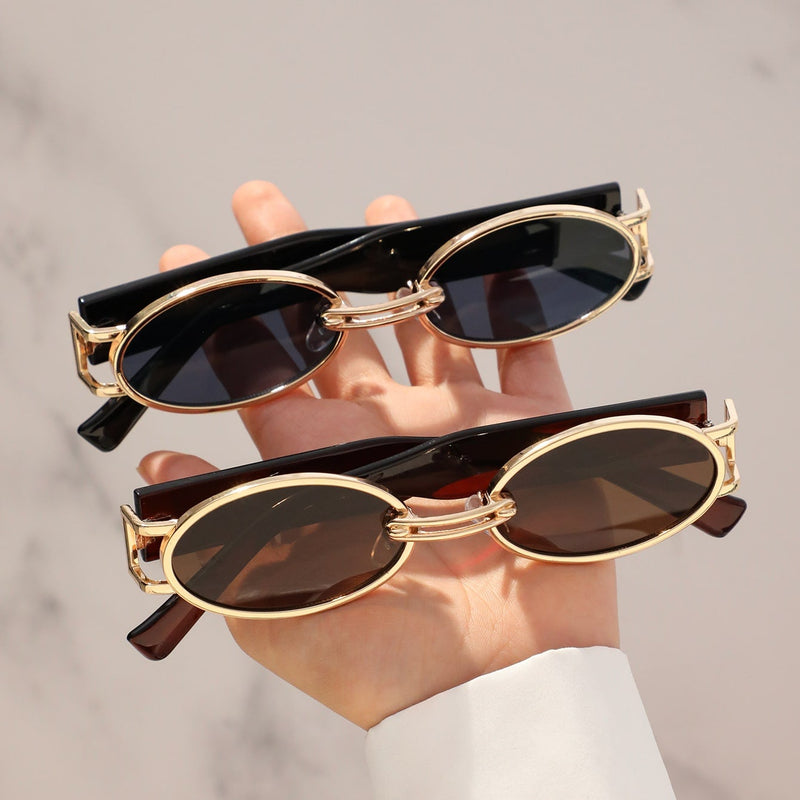 Cressida Oval Sunglasses