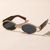 Cressida Oval Sunglasses