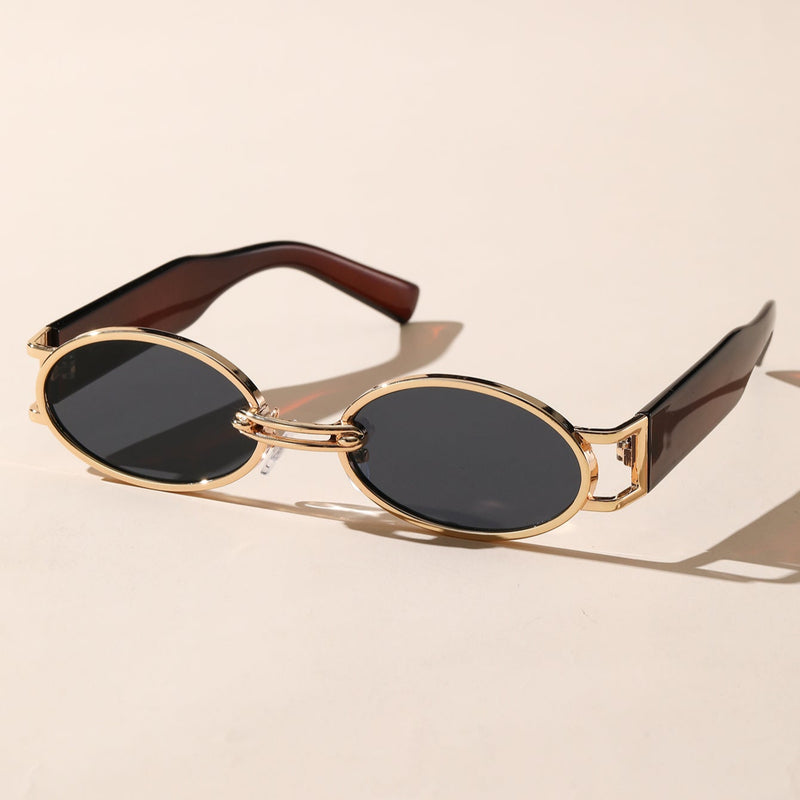 Cressida Oval Sunglasses