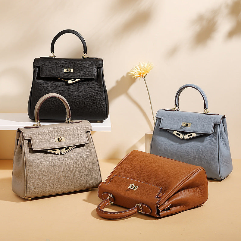 Icon Genuine Leather Handbag