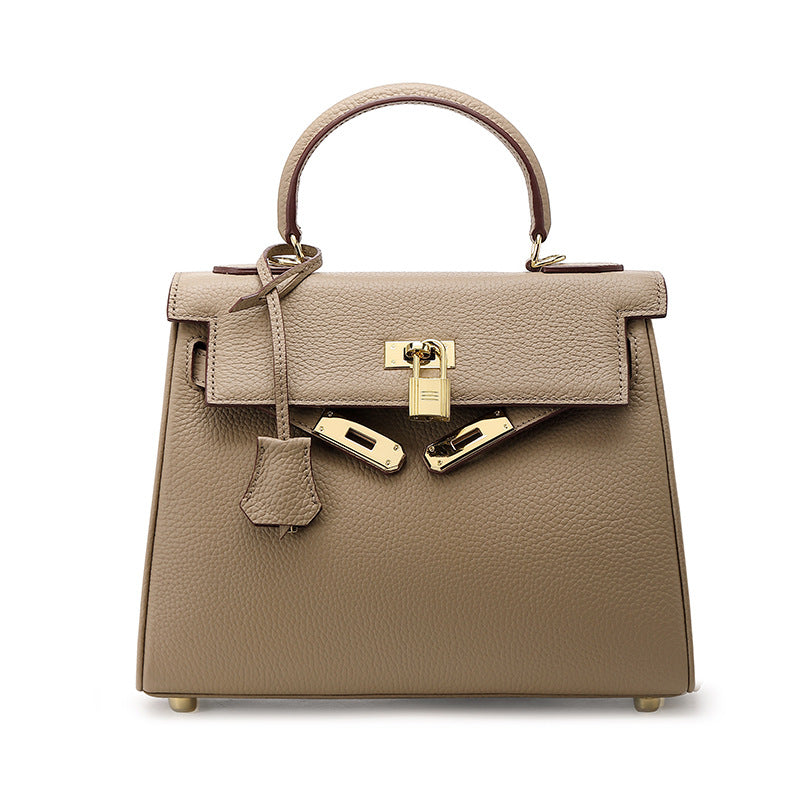 Icon Genuine Leather Handbag