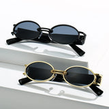 Cressida Oval Sunglasses