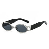 Cressida Oval Sunglasses