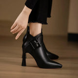 Clarice Ankle Buckle Boot